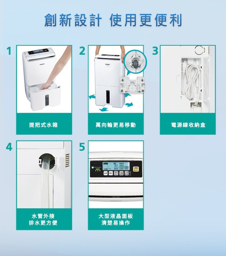 【Panasonic國際牌】11公升除濕機F-Y22EN